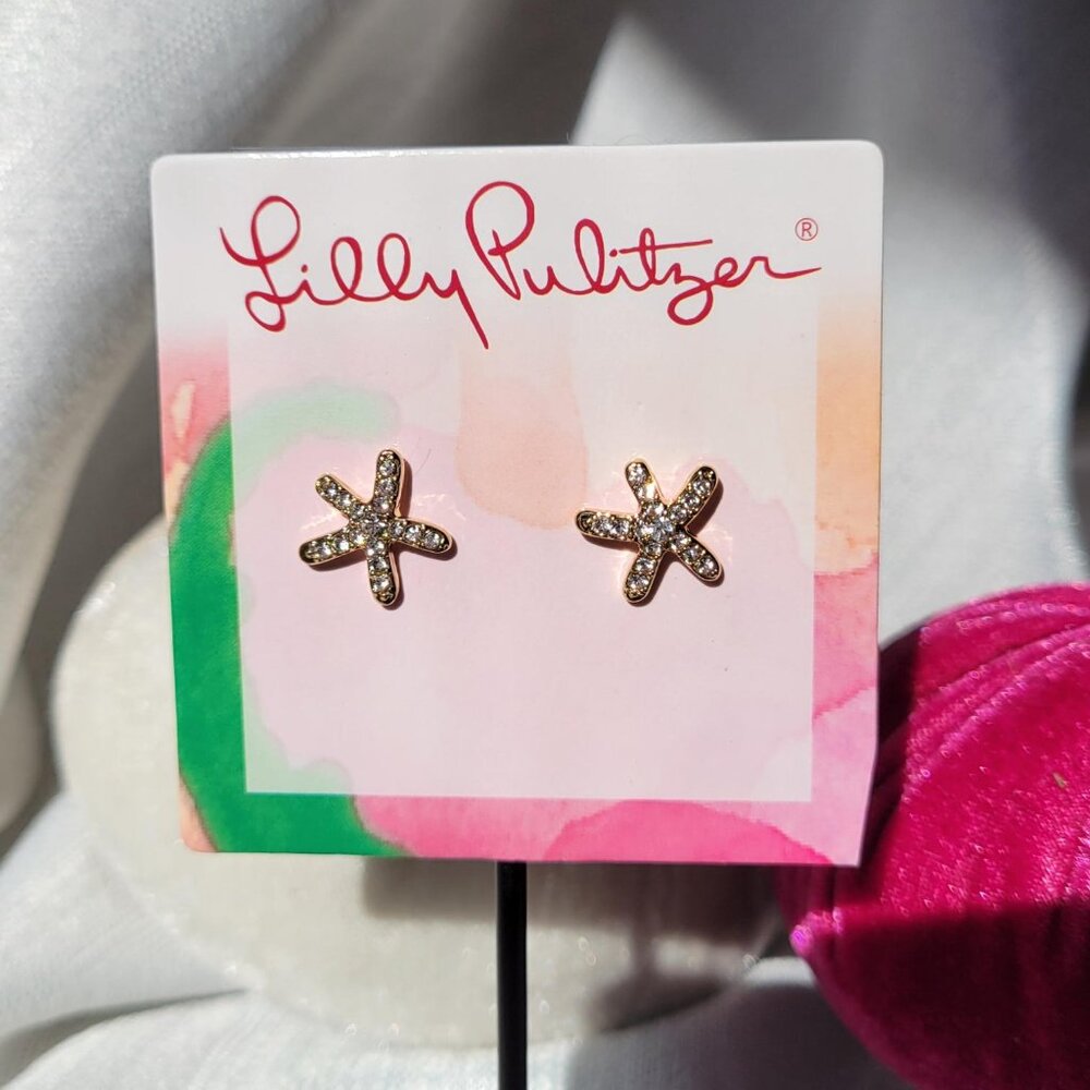 Lily Pulitzer Starfish Earrings